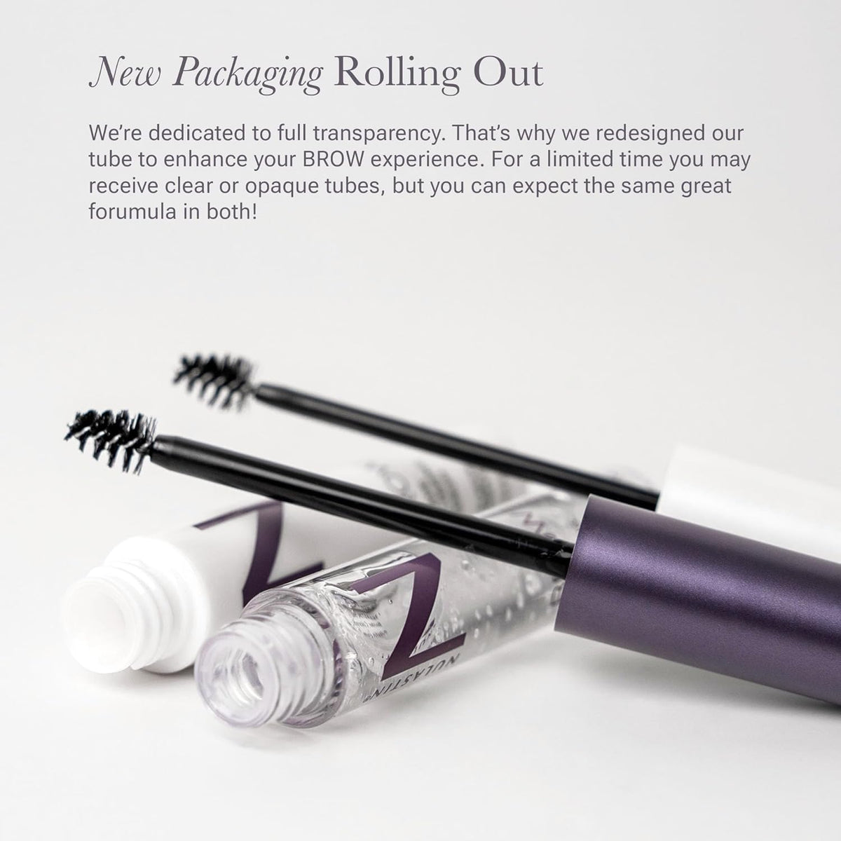 NULASTIN Shape Altering Eyebrow Serum - Brow Serum to Shape &amp; Define - Improves the Appearance of Sparse Eyebrows for a Fuller Look - Enriched with Hair-Strengthening Ingredients (0.1 Fl Oz)