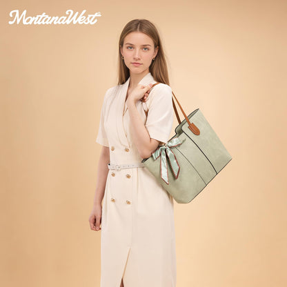 Montana West Tote Bags for Women Top Handle Satchel Purses