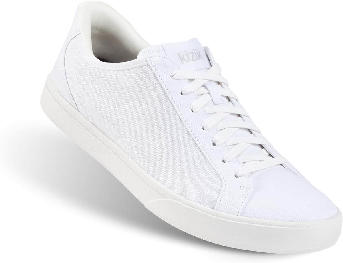 Kizik Irvine Slip On Sneakers: Low-Profile Stretch Canvas, Rubber Soles, Casual Shoes for Women &amp; Men, Hands Free Convenience, Wide Toe Box Options