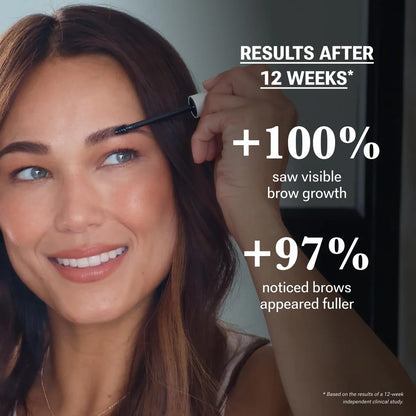 NULASTIN Shape Altering Eyebrow Serum - Brow Serum to Shape &amp; Define - Improves the Appearance of Sparse Eyebrows for a Fuller Look - Enriched with Hair-Strengthening Ingredients (0.1 Fl Oz)