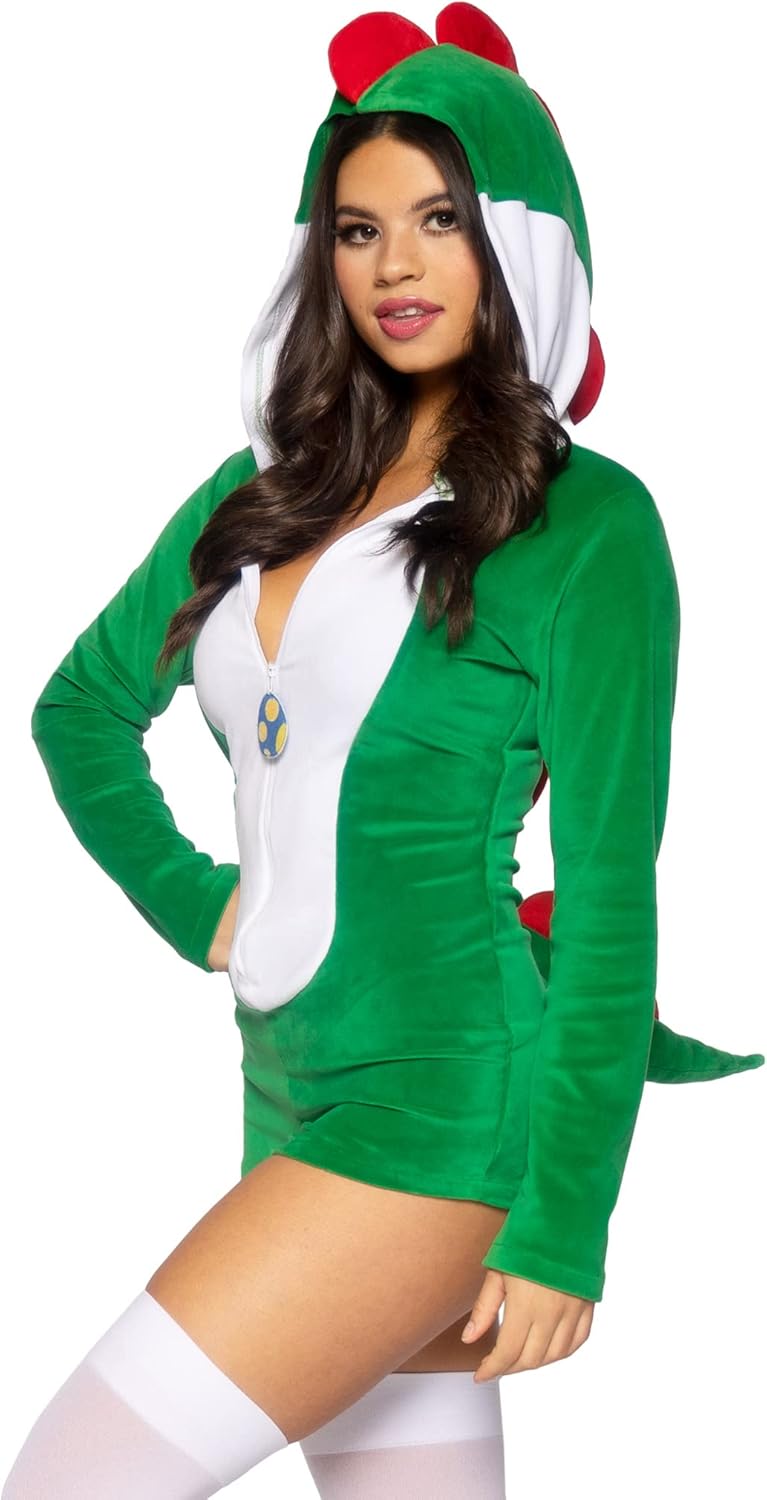 Ultra Soft Zipper Romper Costume - Women&