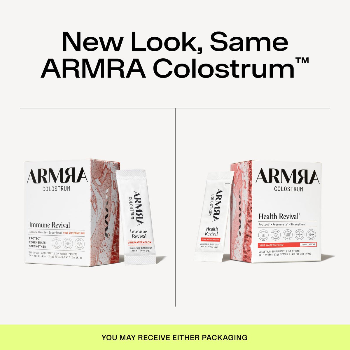 ARMRA Colostrum™ Powder | Blood Orange | Gut Health &amp; Bloating | Skin &amp; Hair | Immunity | Keto, Gluten &amp; Fat-Free | 30 Servings