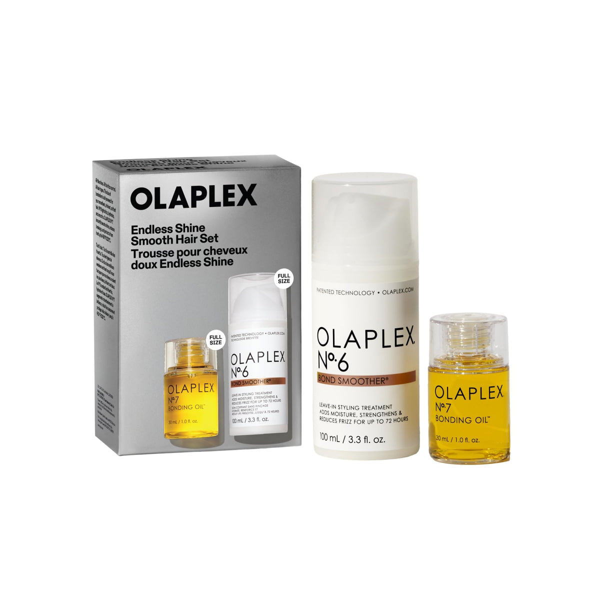 Olaplex N°.7 Bonding Oil: High Shine | Heat Protectant, Visibly Smooths &amp; Softens Hair, Added Color Vibrancy, Up to 72 Hour Frizz Control | For Coily, Curly, Straight, and Wavy