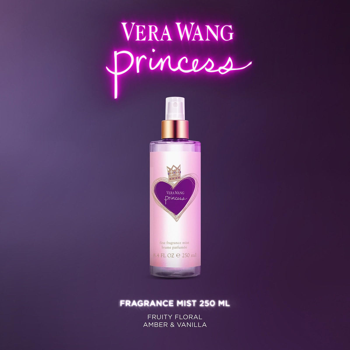 Vera Wang Princess by Vera Wang, Eau De Toilette Perfume for Women, 3.4 Fl Ounce |