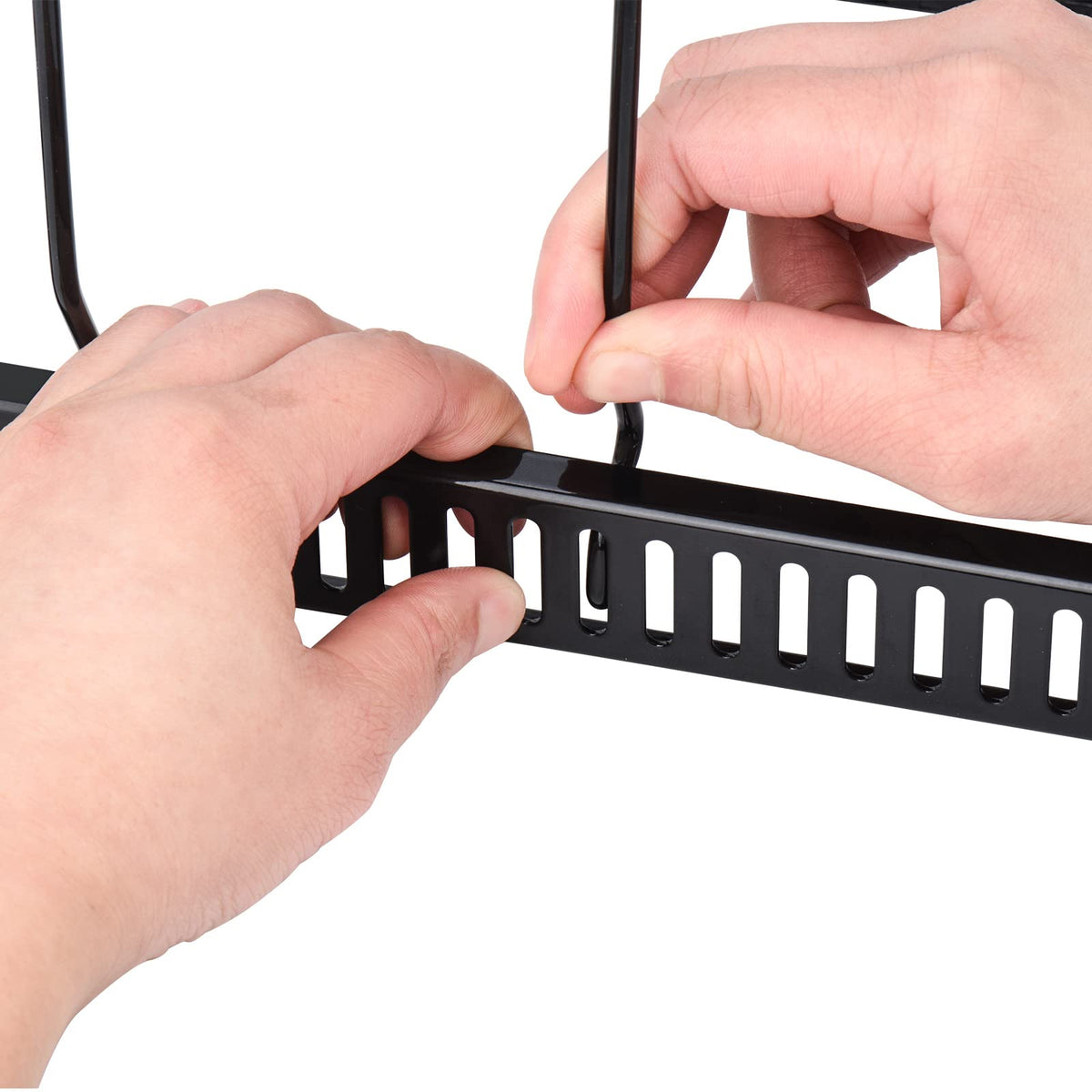Adjustable Cookware Organizer Rack for Pots, Pans &amp; Lids