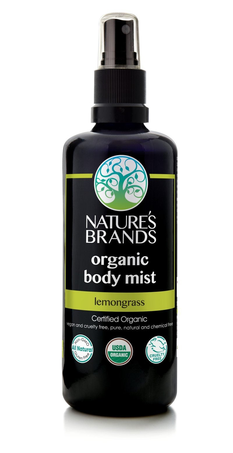 Herbal Choice Mari Organic Body Mist, Rose &amp; Ylang Ylang; 8floz BPA-Free Plastic