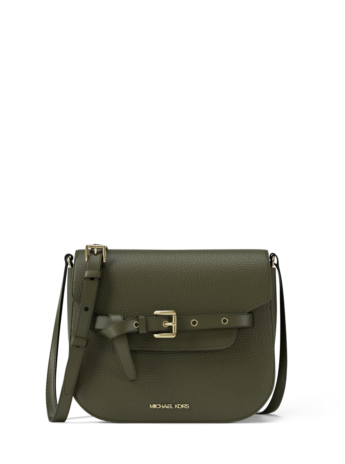 Michael Kors Emilia Small Saddle Crossbody Bag