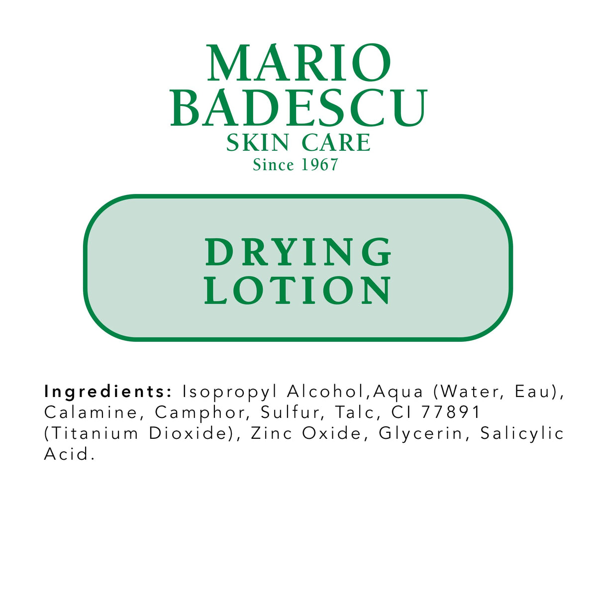 Mario Badescu Drying Lotion, 1 Fl oz