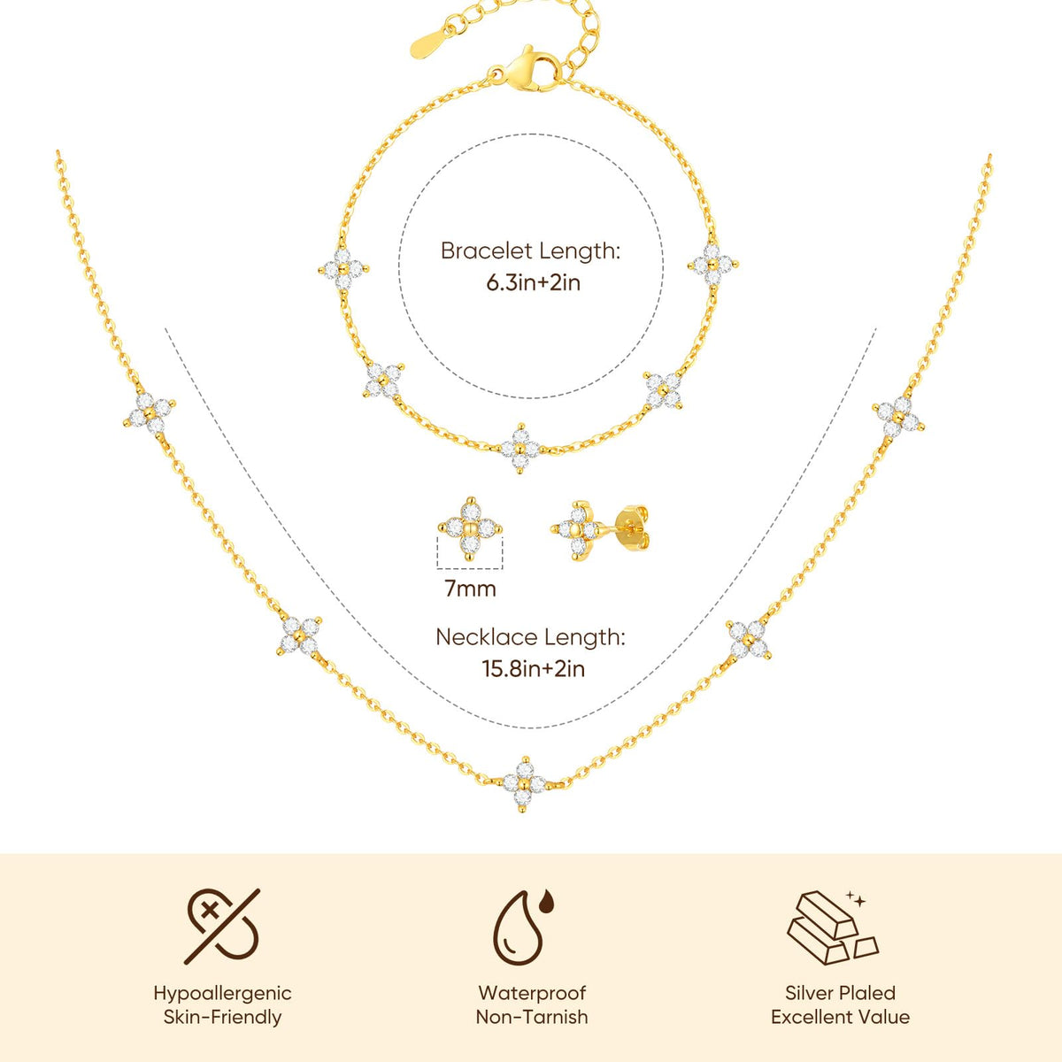 Premium Gold-Plated Stainless Steel Jewelry – Tarnish-Resistant &amp; Waterproof From UNCLE LOL