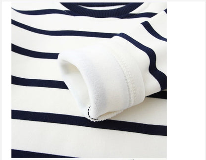 Striped Black And White Pullover Children&