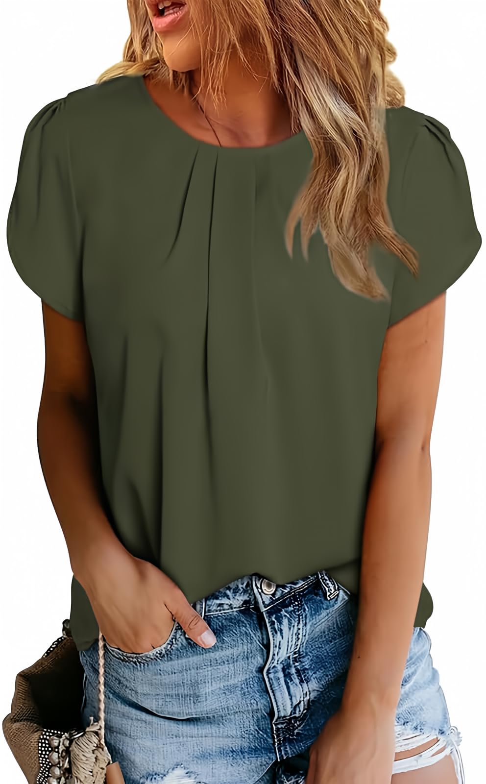 Polyester Blouses - Women&