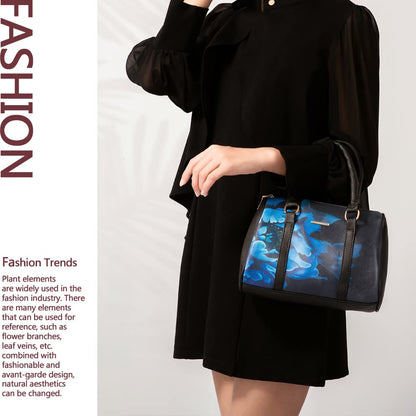 2E-youth Designer Purses and Handbags for Women Satchel Shoulder Bag Tote Top Handle Bag