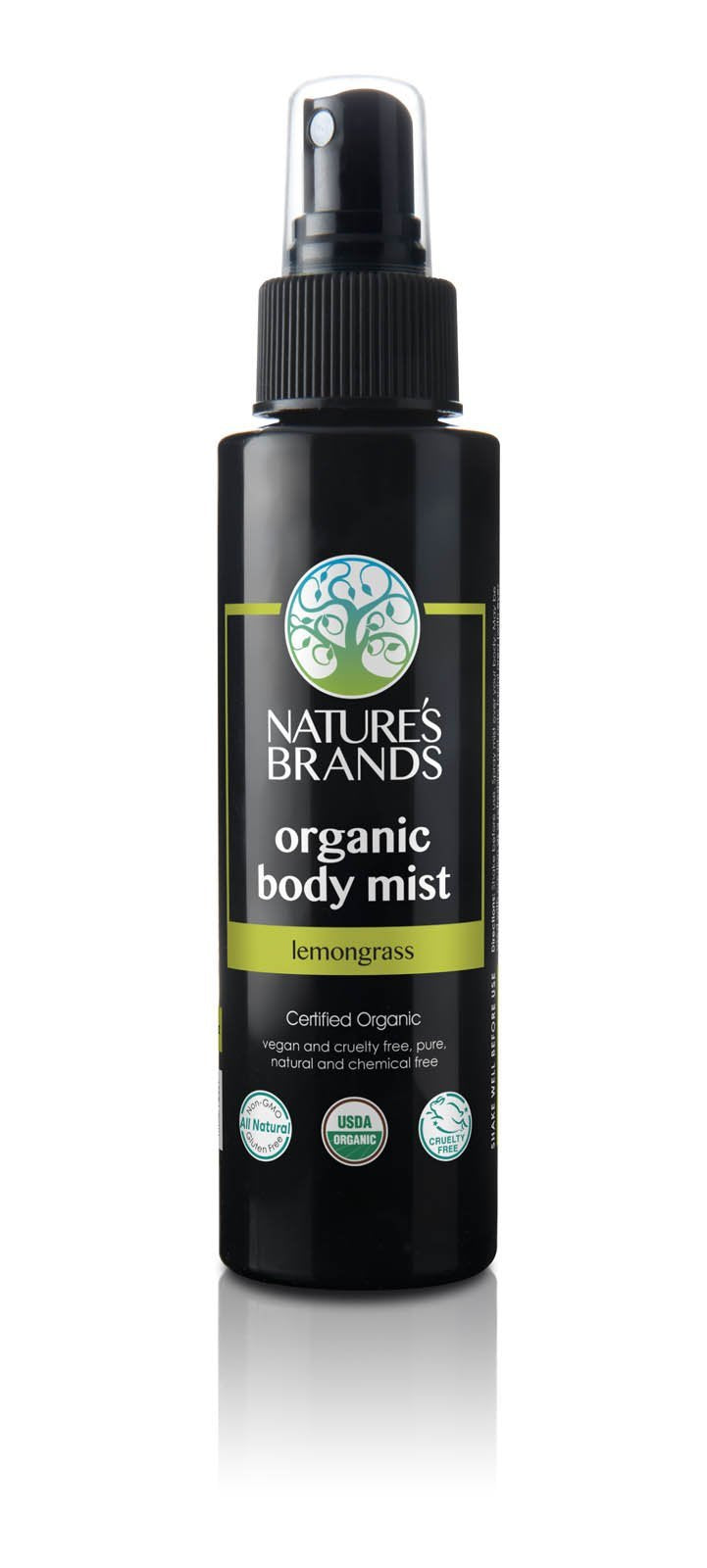 Herbal Choice Mari Organic Body Mist, Rose &amp; Ylang Ylang; 8floz BPA-Free Plastic