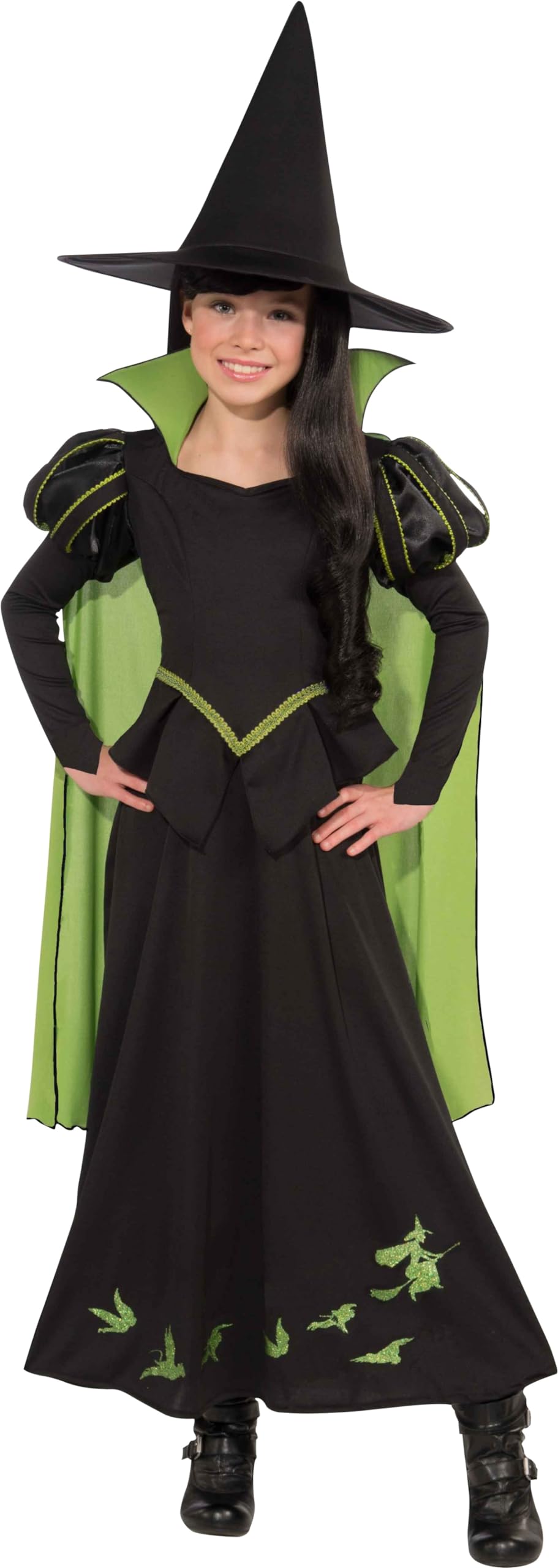 Wicked Witch West Costume Child - Wizard Oz Halloween Outfit Kids