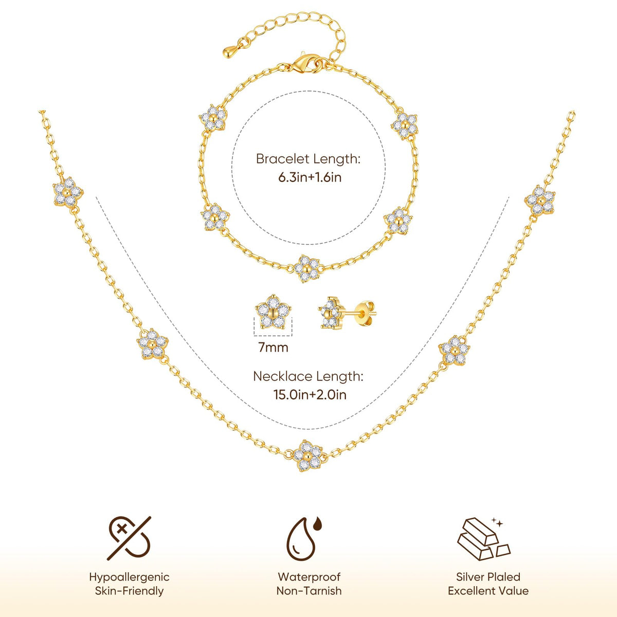Premium Gold-Plated Stainless Steel Jewelry – Tarnish-Resistant &amp; Waterproof From UNCLE LOL