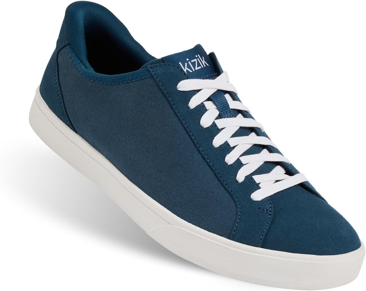 Kizik Irvine Slip On Sneakers: Low-Profile Stretch Canvas, Rubber Soles, Casual Shoes for Women &amp; Men, Hands Free Convenience, Wide Toe Box Options