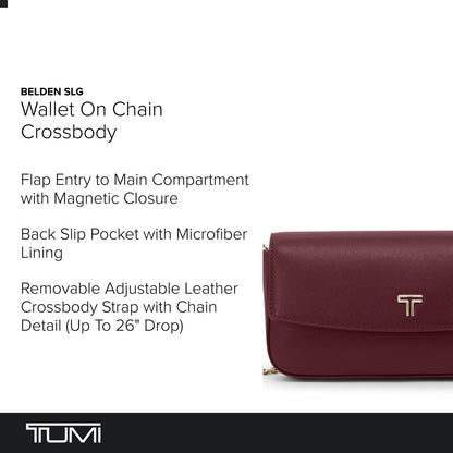 TUMI Womens Wallet on Chain