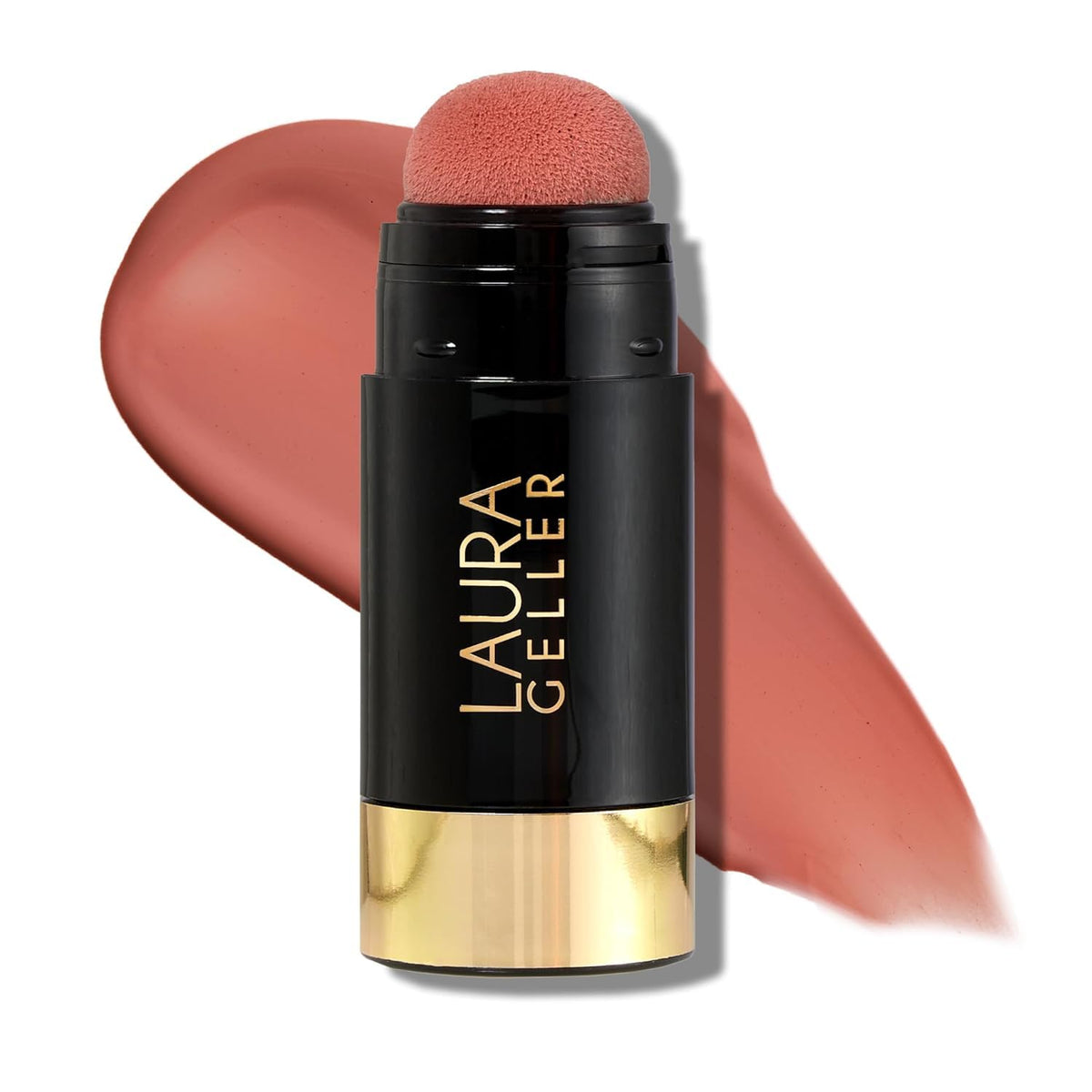 LAURA GELLER NEW YORK Serum Blush Tint, Lightweight Liquid Blush for Cheeks, Weightless Watercolor Sheer Finish, Practical Pink