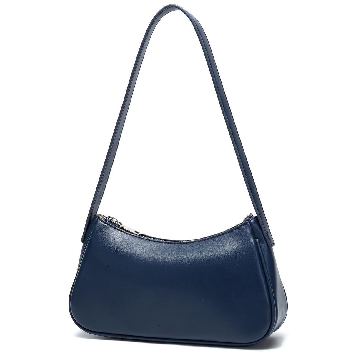 Small Shoulder Bag for Women Cute Mini Purse Trendy Vegan Leather Y2k Crescent Handbag