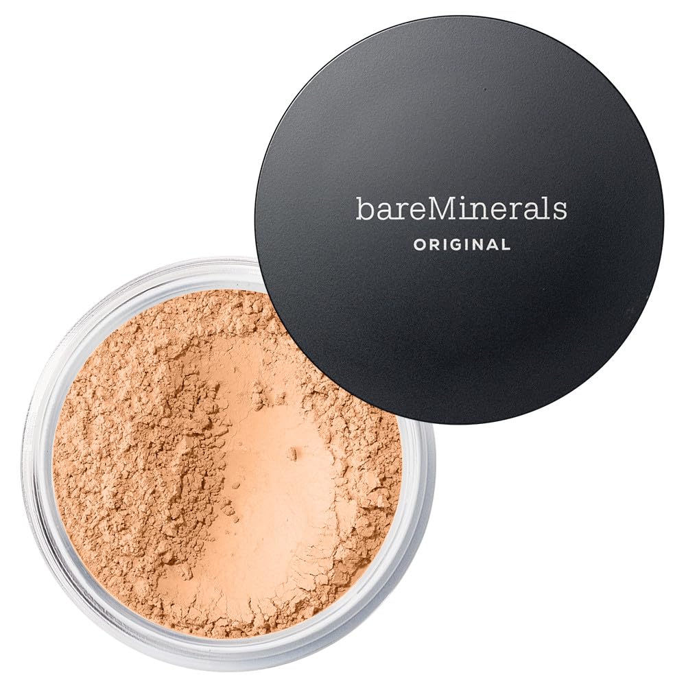 bareMinerals Original Loose Powder Foundation SPF 15 - Powder Face Makeup with Added Sun Protection - Sheer to Full Coverage Foundation