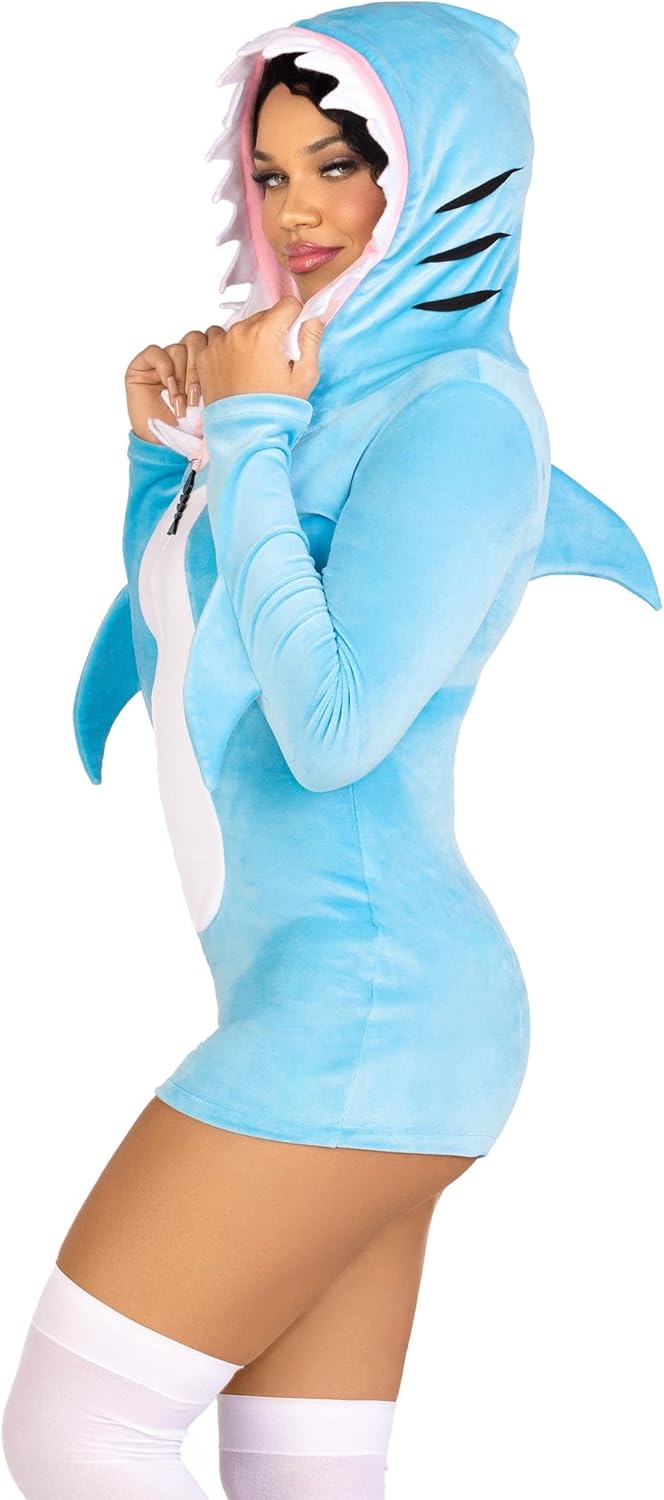 Ultra Soft Zipper Romper Costume - Women&