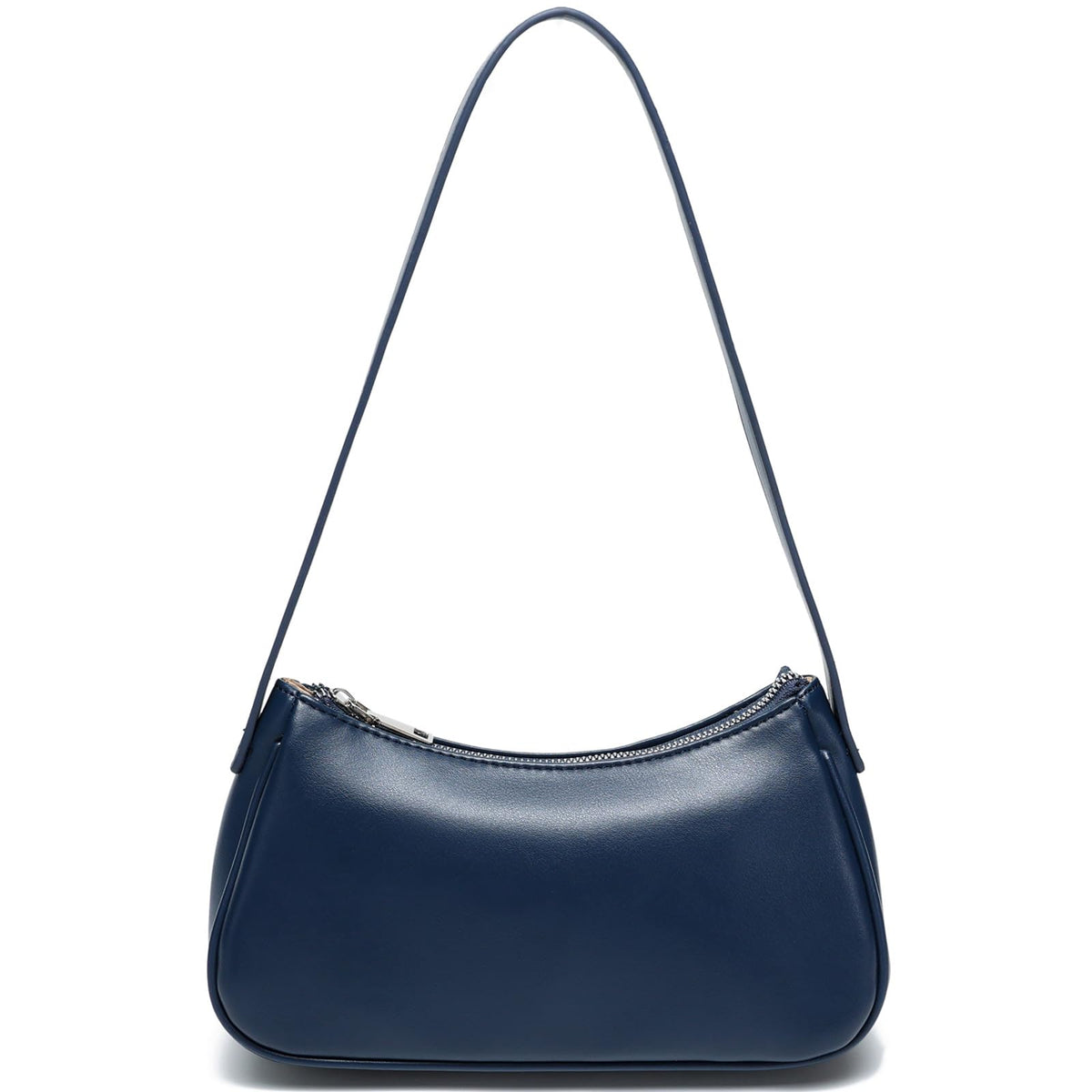 Small Shoulder Bag for Women Cute Mini Purse Trendy Vegan Leather Y2k Crescent Handbag