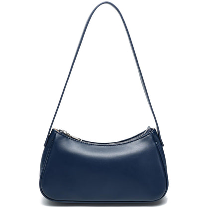 Small Shoulder Bag for Women Cute Mini Purse Trendy Vegan Leather Y2k Crescent Handbag