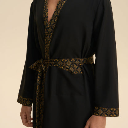 Loose Casual Middle Eastern-style Single Nightgown For Couples Long Cloud-shaped Cotton Loungewear
