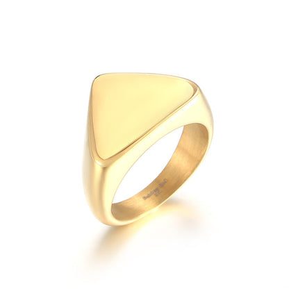 Fashion Triangle Stainless Steel Men&