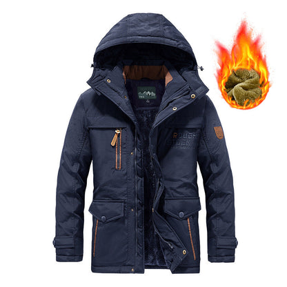 New Autumnwinter Mens Insulated Tactical Jacket