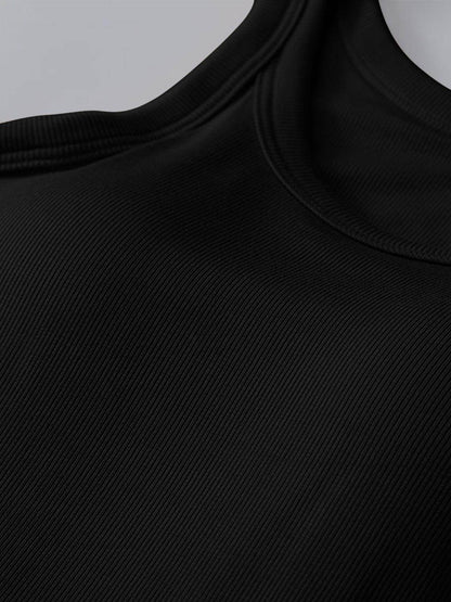 Round Neck Tank with Bra for Everyday Comfort Wear