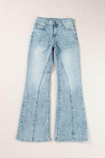 Wide Leg Jeans with Pockets for Stylish Comfort
