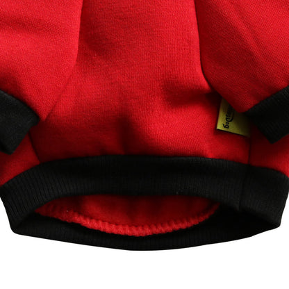 Fleece pet sweater