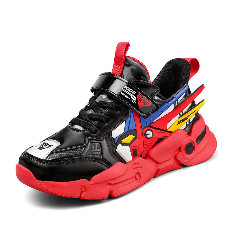 Comfortable Leather Surface Medium And Large Children&