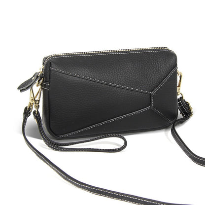 Genuine Leather crossbody bags, women&