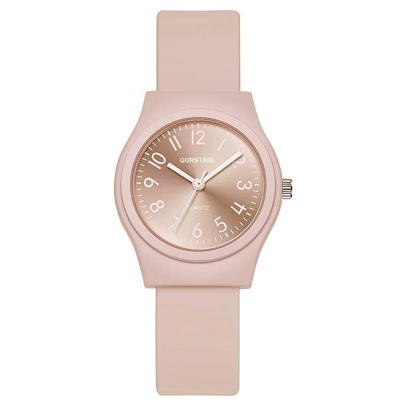 Casual Digital Scale Quartz Silicone Children&