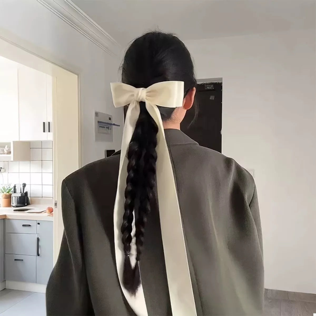 Ribbon Bow Hair Clip
