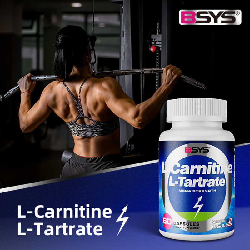 BSYS L-Carnitine L-Tartrate 60&