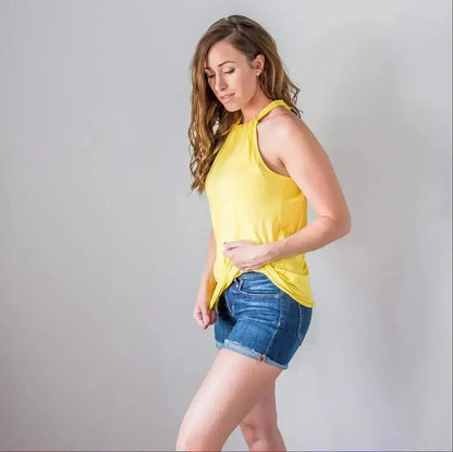 Back Keyhole Halter Tank – Sexy &amp; Versatile Summer Top