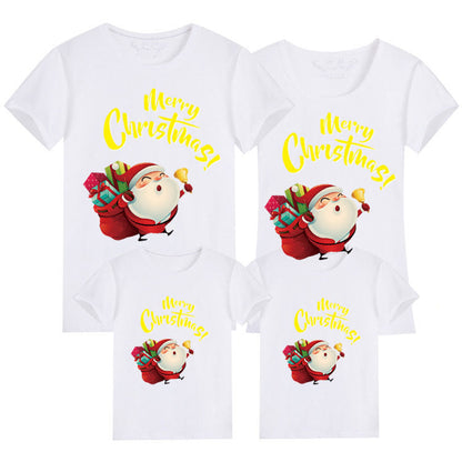 Parent-child short sleeve T-shirt