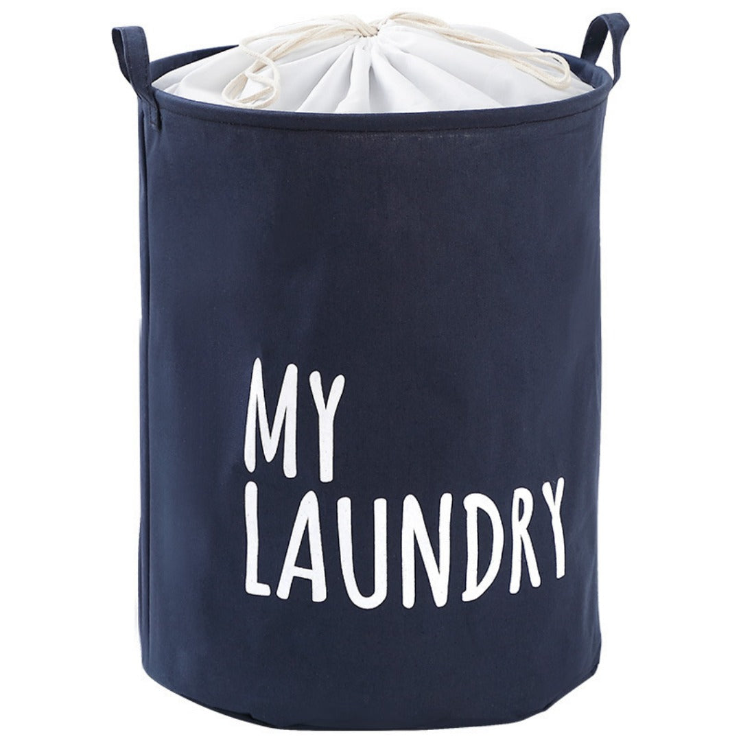 Clothes dirty clothes basket, large capacity bundle quilt clothes storage bag, waterproof and moisture-proof packaging bag household, fabric laundry bag