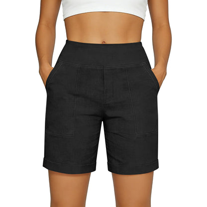Womens Loose-fitting Breathable Straight-leg Lounge Pants