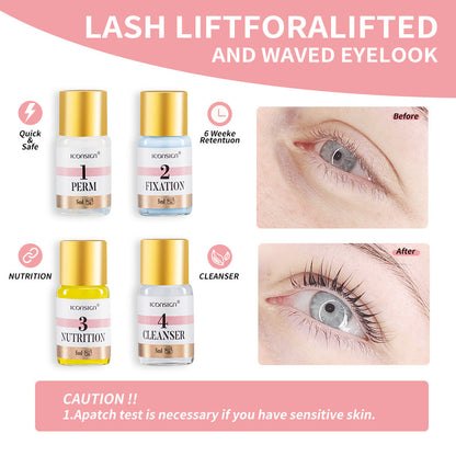 ICONSIGN Lash &amp; Brow Tint Kit - Lash Lift, Perm, and Brow Lamination Set