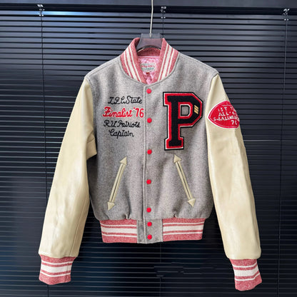 Baseball Jacket Cleanfit Slim Fit Versatile