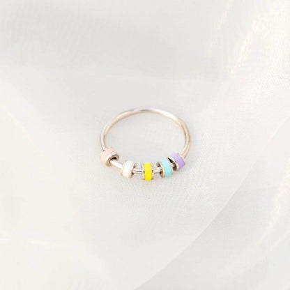 925 Sterling Silver Oil Drip Ring for Elegant Style