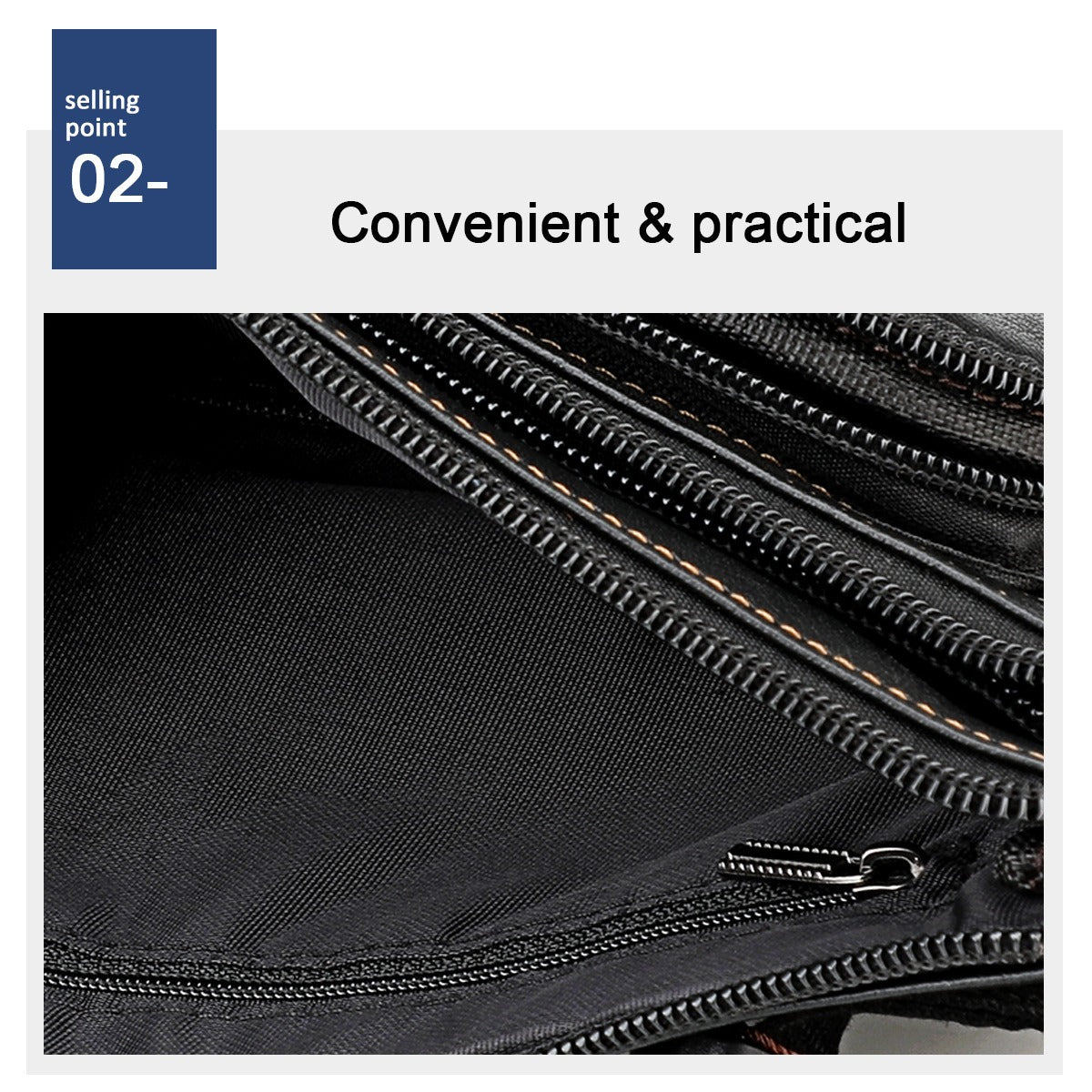 Multifunctional Genuine Leather Chest Bag &amp; Waist Bag for Men and Women – Fanny Pack for Travel, Sports, Running, and Holidays with Multiple Pockets