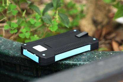 Ultra-Thin Solar Phone Charger Camping Light