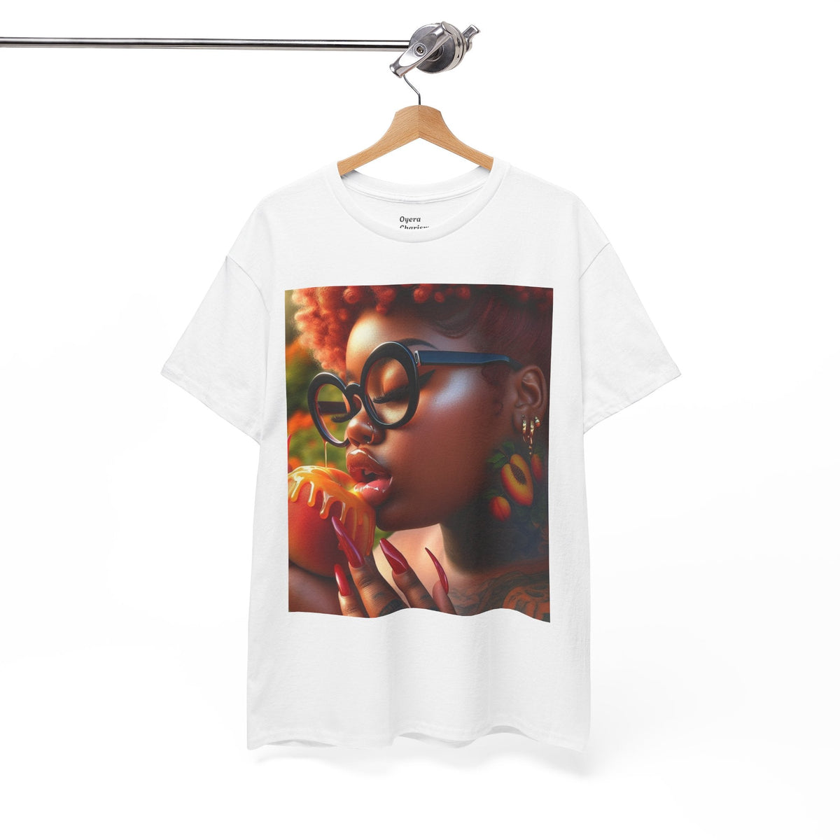 “Georgia Peach” Cotton Graphic Tee