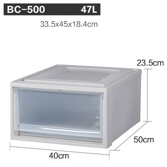 Drawer And Drawer Drawer Style Transparent Storage Box