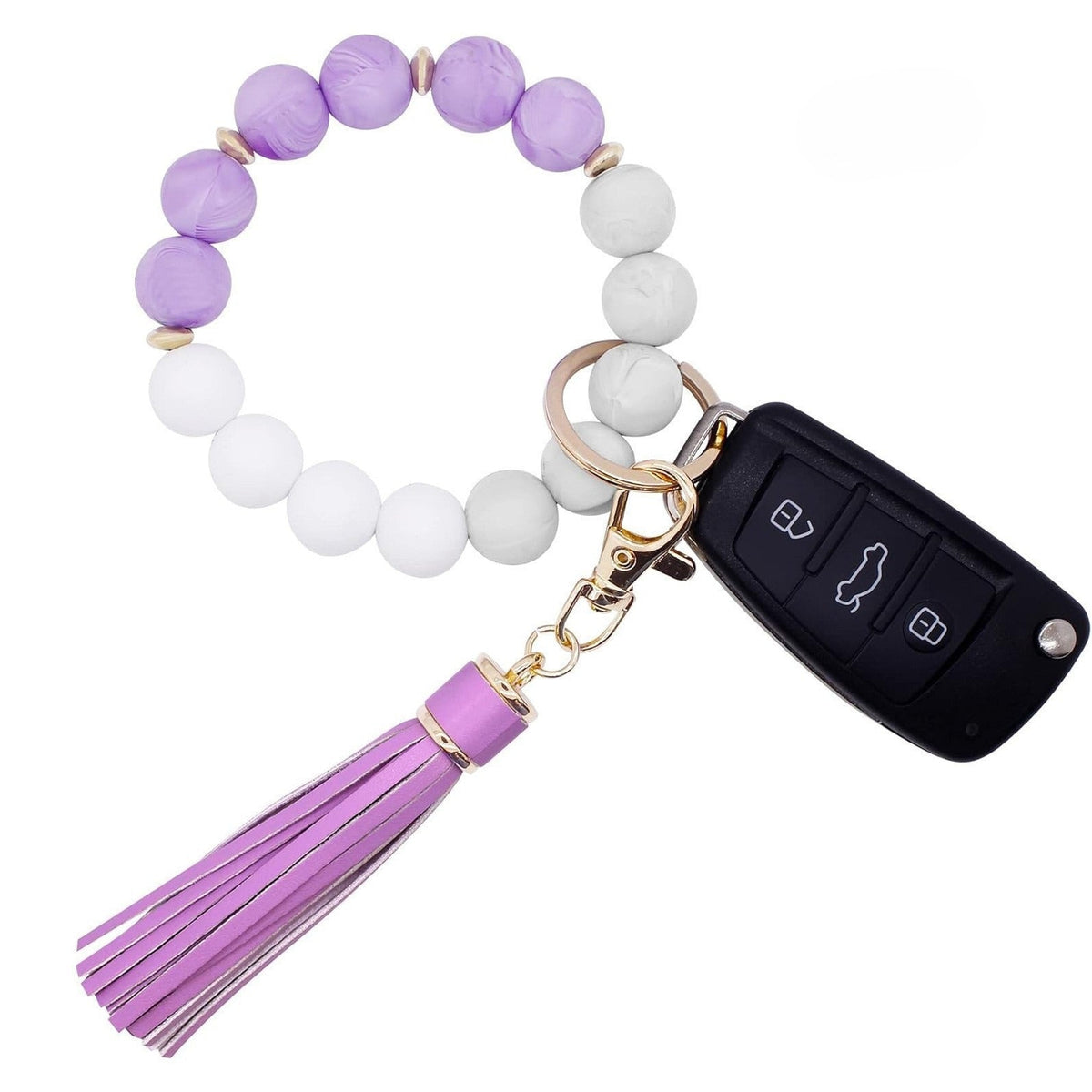PU Tassel Keychain Women&
